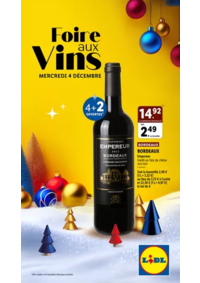 Prospectus Lidl VALDAHON : Foire aux vins