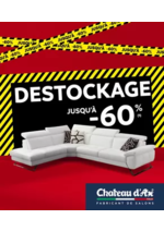 Prospectus Château d´Ax : Destockage Jusqu'à -60%