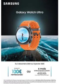 Prospectus LDLC Paris : Samsung Galaxy Watch Ultra rembourse jusqu'à 100€