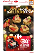 Prospectus Carrefour Market : JOYEUX NOËL & MEILLEURS PRIX