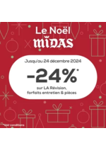 Prospectus Midas : C’est déjà Noël chez Midas !