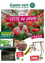 Prospectus Gamm vert : Festif au jardin