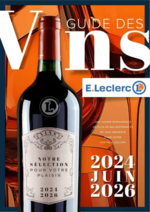 GUIDES DES VINS 2024/2025 Prospectus  : GUIDES DES VINS 2024/2025