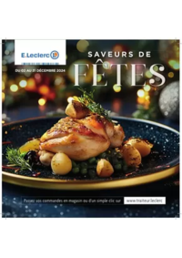 Prospectus E.Leclerc NEUFCHATEL EN BRAY : CARTE TRAITEUR FESTIVE - MIXTE