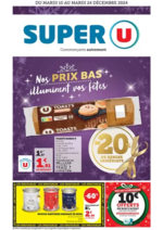 Prospectus Super U : Préparez Noël