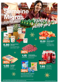 Prospectus Migros Supermarché : Top-Deals für alli Chunde