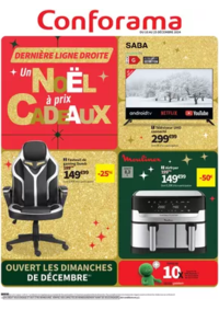 Prospectus Conforama GILLY SUR ISERE : Un Noël à prix cadeaux - Dernière ligne droite