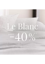 Promos et remises  : Le blanc jusqu'à -40% -50%