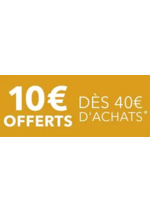 Promos et remises  : 10€ offerts