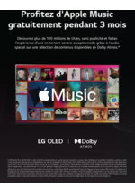 Prospectus  : 3 mois d'Apple Music offerts sur une sélection de contenus disponibles en Dolby Atmos