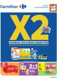 Prospectus Carrefour ANGLET : DOUBLEZ VOS EUROS CAGNOTTÉS