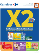 Prospectus Carrefour Drive : DOUBLEZ VOS EUROS CAGNOTTÉS