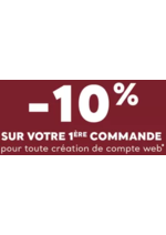 Promos et remises  : -10% sur votre 1ère commande