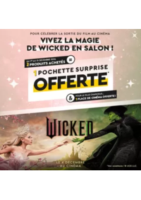 Prospectus Coiffandco GRETZ-ARMAINVILLIERS : Vivez la magie de Wicked dans vos salons Coiff&Co !