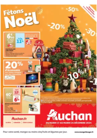 Prospectus Auchan : Fêtons Noël