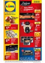 Prospectus  : Retrouvez une large sélection de mets d'exception à petits prix chez Lidl!