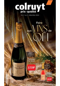 Prospectus Colruyt ST PIERRE D'ALLEVARD : Foire aux vins de Noël