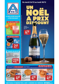 Prospectus Aldi Figeac : Un Noël à prix discount