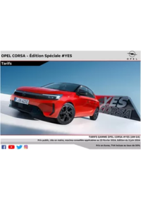 Prospectus Distributeur OPEL GARAGE TOVAR APT : Opel Nouvelle Corsa