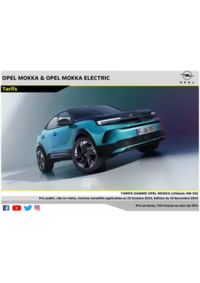 Prospectus Distributeur OPEL GARAGE BRISSOT DIDIER SARL NANGIS : Opel Nouveau Mokka