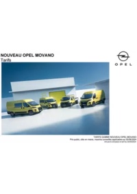 Prospectus Distributeur OPEL CHAMPAGNE AUTOMOBILES SAS EPERNAY : Opel Movano