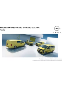 Prospectus Distributeur OPEL GARAGE SECRET DIDIER SARL HAM : Opel Vivaro