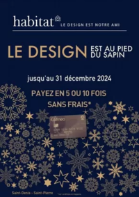 Prospectus Habitat GRENOBLE 18 boulevard Agutte Sembat : Le design est au pied du sapin