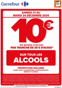 Prospectus Carrefour Drive VALBONNE : DES SAMEDI, OPERATION BON D’ACHAT SUR LES ALCOOLS