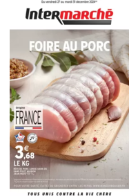 Prospectus Intermarché Super Montpellier : S52 - R7 - FOIRE AU PORC