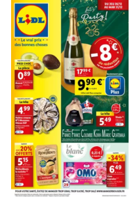 Prospectus Lidl PARIS 247 rue de Crimée : Profitez des ventes Lidl pour préparer un repas d'exception à l'occasion des fêtes!