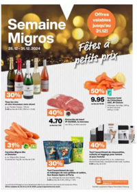 Prospectus Migros Supermarché : Exklusivi Deals für üsi Chunde