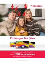 Promos et remises  : OFFRE Thomson : JUSQU'À 100€ REMBOURSÉS