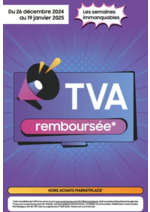 Promos et remises  : TVA remboursée sur une sélection de TV SAMSUNG*