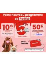 Prospectus Animalis : Programme de fidélité Animalis+