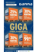 Prospectus GAMMA : 25% Korting