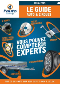 Prospectus L'auto E.Leclerc TULLE : Le guide AUTO & 2 ROUTES