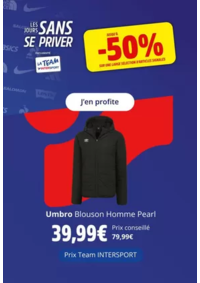 Prospectus Intersport BOURG EN BRESSE : Jusqu’à -50%