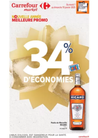 Prospectus Carrefour Market BOURISP : NOUVELLE ANNEE MEILLEURS PRIX, BIENVENUE EN ITALIE.