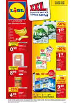 Prospectus Lidl : Lidl propose une large sélection de produits XXL à des prix réduits. N'attendez plus!