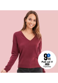 Prospectus La Halle La Mure d'Isère : Notre sélection de pulls femme à partir de 9,99€ : confortables, tendances et parfaits pour affronte