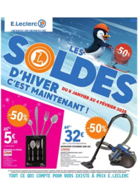 Prospectus E.Leclerc MONTMORILLON : SOLDES DHIVER