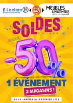 Prospectus E.Leclerc : SOLDES HIVER 2025