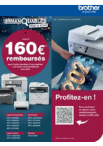 Promos et remises  : Jusqu'à 160€ remboursés avec Brother