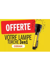 Prospectus Carglass : Offert votre lampe torche 3en1