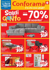 Prospectus Conforama Granges-Paccot : Conforama reklamblad - IT