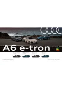 Prospectus Audi DUNKERQUE : A6 e-tron