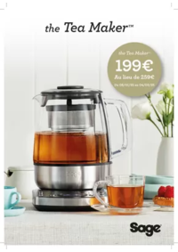 Prospectus BeDigital Alencon : SAGE PROMO TEA MAKER