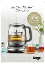 Prospectus BeDigital : SAGE PROMO TEA MAKER COMPACT