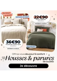 Prospectus L'incroyable LOUVROIL : Housses & parures