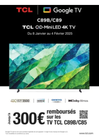 Prospectus Boulanger Angoulins : TCL C89B/C85